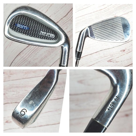 DM Pro Steel Stainless PF 851+ Ladies Graphite RH Golf Club 6 Iron Length 37" - Picture 1 of 12